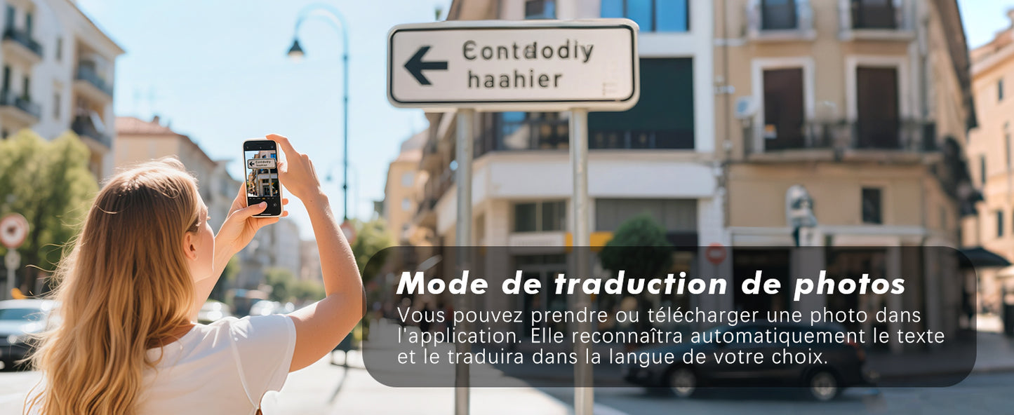 ECOUTEURS TRADUCTEURS INTELLIGENT ALIMENTER PAR L'IA
